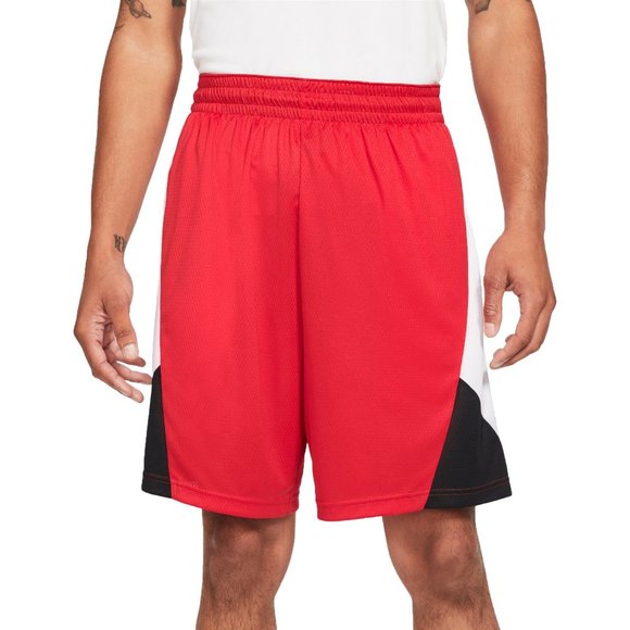 Nike Mens Dri-FIT Rival 9'' Basketball Shorts CV1923-657 Red/Black/White Size XL - Picture 2 of 6